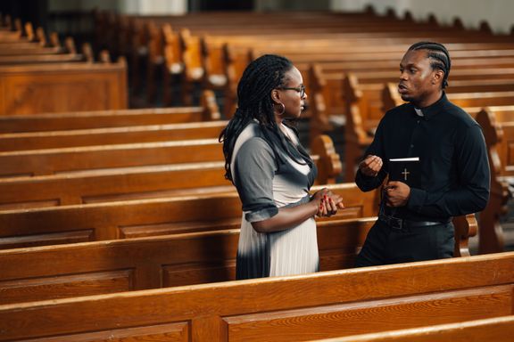 church pews