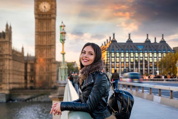 woman in London